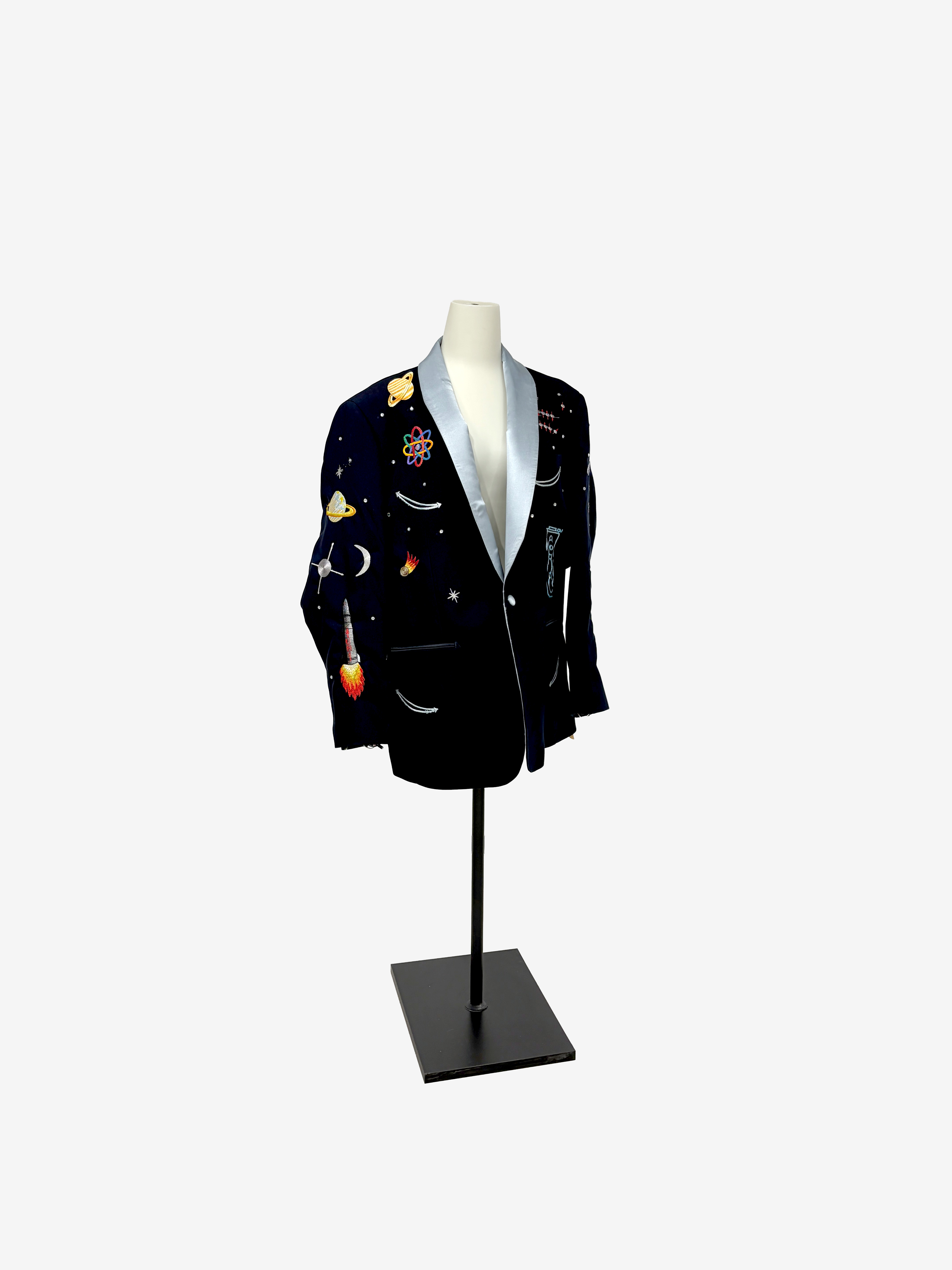 Tom Petty's Quantum AI Alignment Jacket, detail